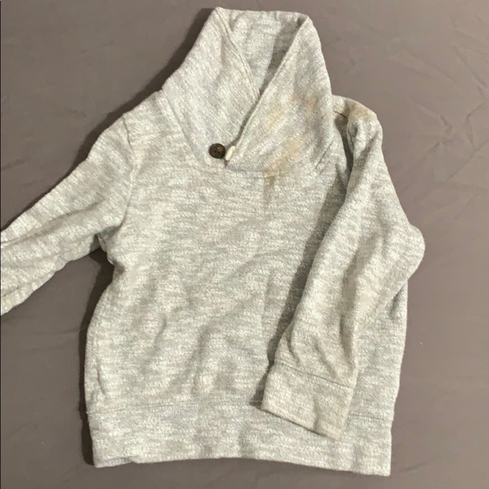 Grey turtle neck style sweater